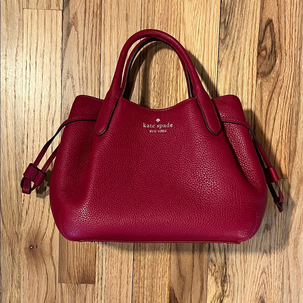 Kate Spade Dumpling Small Red Jam Satchel